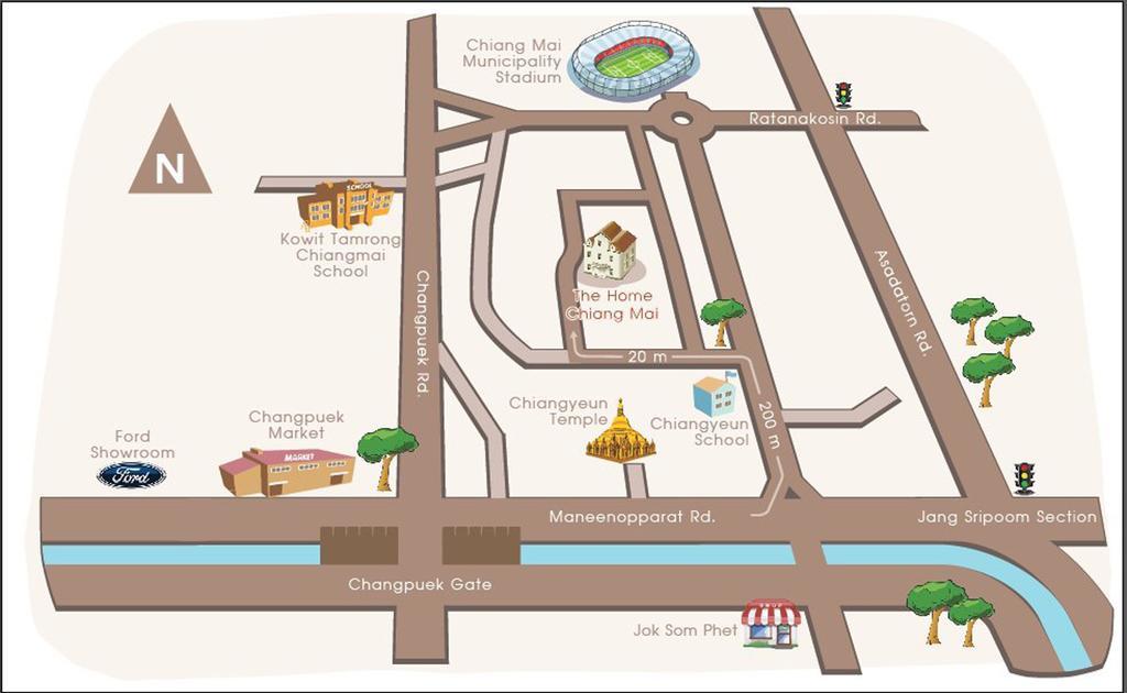 The Home Chiangmai Luxury Guesthouse チエンマイ エクステリア 写真